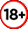 +18 logo