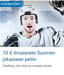 Nordicbet 10 euron ilmaisveto