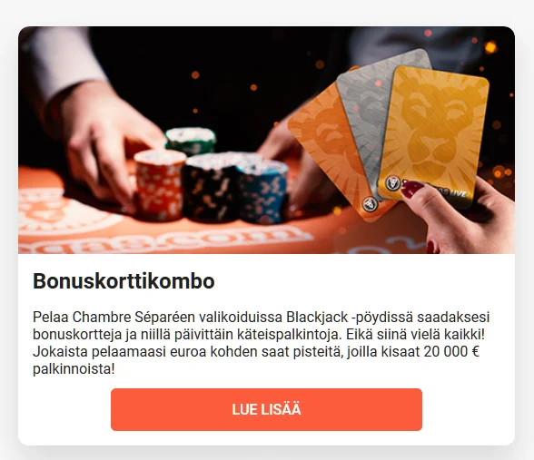 LeoVegas_Bonuskorttikombo