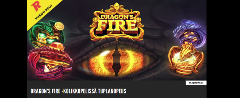 Rizk_tupla_nopeus_Dragons_Fire