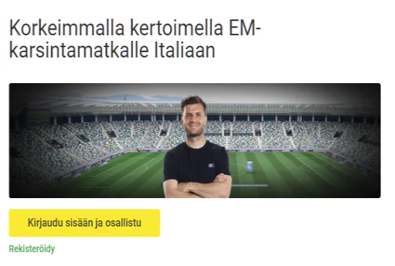 Unibet futismatka kahdelle Italiaan