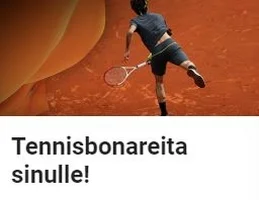 LeoVegas jakaa tennisbonareita