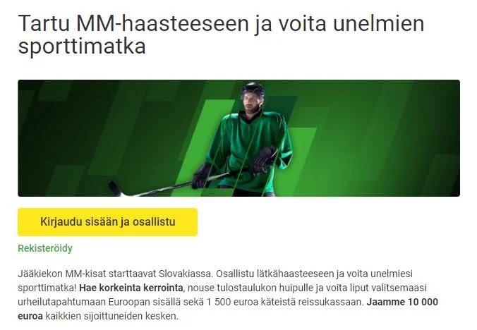 Unibet ja lätkähaaste