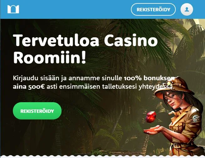 Casino Room - tervetuloetu