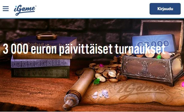 iGame ja 3000 euron turnaukset