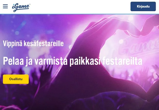 iGame ja kesäfestarit