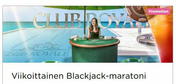 Mr Green - Blackjack -maratoni