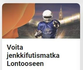 LeoVegas - jenkkifutismatka Lontooseen